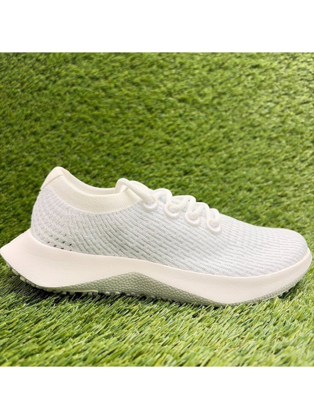 Allbirds Tree Dasher 2 Womens Size 6 White Athletic Running Shoes Sneakers